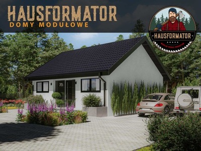 Całoroczny Dom Modułowy 70m2 / 113,9m2 CS70 Hausformator