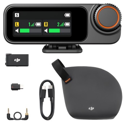 DJI Mic 2 Adapter Odbiornika Zewnętrznego Mikrofonu Kamery Sony