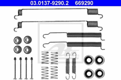 ATE 03.0137-9290.2 SET DODATKOW, BRAKE SHOES BRAKE  