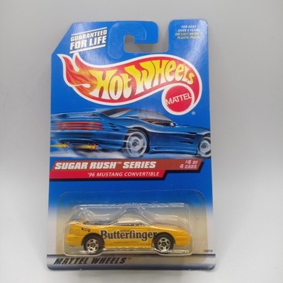 Hot Wheels '96 Mustang Convertible Sugar Rush