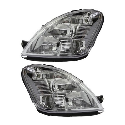 Фары iveco daily iv 06-11 комплект левая + правая фото №1