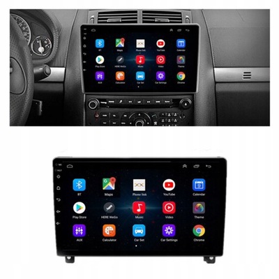 RADIO DE AUTOMÓVIL 2 DIN ANDROID PEUGEOT 407 2004-2010  