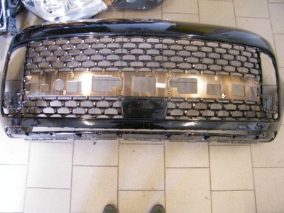 Hyundai staria 21- бампер перед передний решётка фото №1