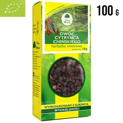 CYTRYNIEC CHIŃSKI owoc CYTRYŃCA CHIŃSKIEGO Schisandra ADAPTOGEN 100g DARY