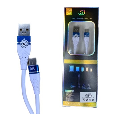 Kabel USB - USB typ C 1m 5A