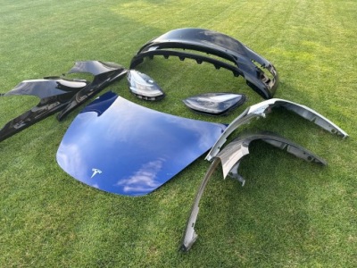 Tesla model 3 3 17-24 капот крышка двигателя оригинал фото №1