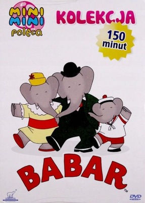 KOLEKCJA MINI MINI BABAR DVD FOLIA