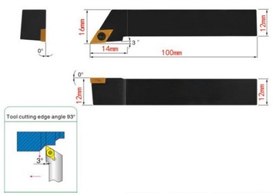 NÓŻ TOKARSKI SKŁADAK SDJCR1212H07 12mm DCMT070204