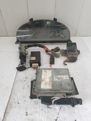 Блок керування набір запуск peugeot 406 2,0 0261203811 фото №1