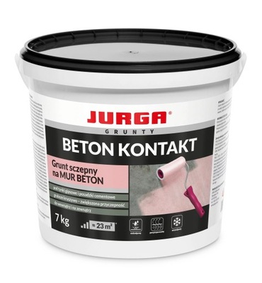 GRUNT POD TYNKI POSADZKI BETON KONTAKT 15 kg JURGA