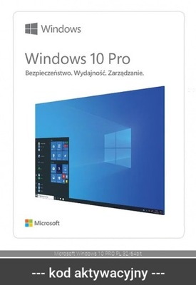 Microsoft Windows 10 PRO PL 32/64bit