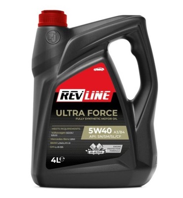 ALYVA VARIKLIO REVLINE ULTRA FORCE 5W-40 5W40 4L 