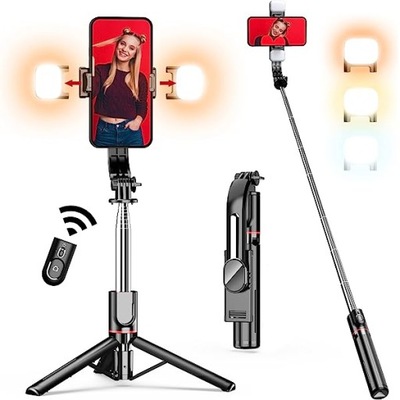 Selfie-stick Tupwoon Q02MP czarny