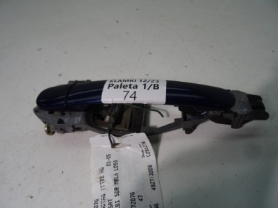 Vw passat b5 ручка наружная левый задняя 3b0837207g ld5q фото №1