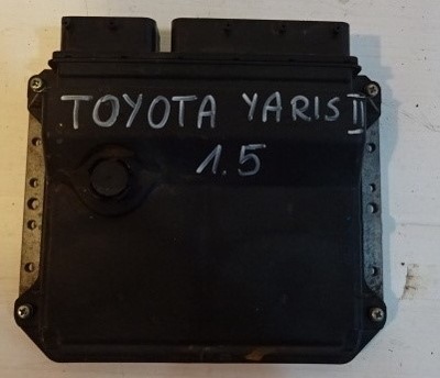 Бортовой компьютер блок управления двигателя toyota yaris ii фото №1