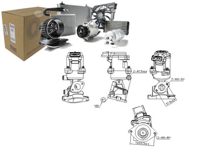 Клапан egr land rover discovery iii discovery iv range rover sport i фото №1