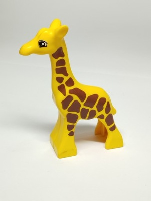 Lego Duplo 2278pb02 Żyrafa baby mała Zoo Safari