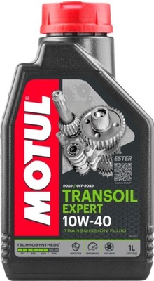 MOTUL МАСЛО MOTUL 10W40 1L TRANSOIL EXPERT 2T/4T/ MOTOCYKLE / ТРАНСМИСИОННОЕ