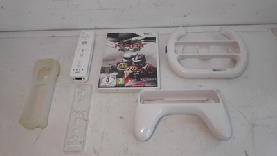 Nintendo Wii - zestaw - Wiilot, Gra, Kierownica, Akcesoria Nr KR11