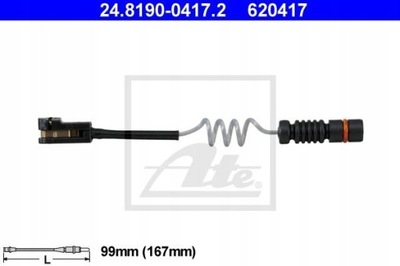 ДАТЧИК KLOCK. ТОРМОЗНОЙ DB VITO,SPRINTER (167MM) MERCEDES VITO BM638 96-03