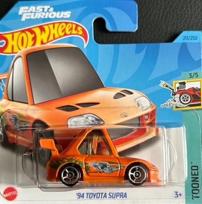 Hot Wheels '94 Toyota Supra Fast&Furious