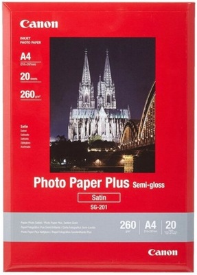 PAPIER FOTOGRAFICZNY SATYNOWY Canon A4 260g. 20ark