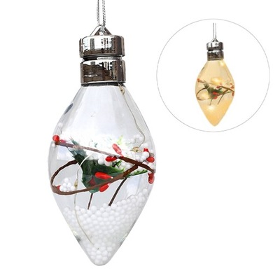 LAMPKI LED ŚWIATEŁKA CHOINKOWE ŚWIĄTECZNE BOMBKI