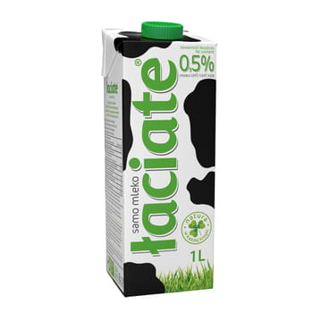 Mleko UHT 0,5% Łaciate 12x1l