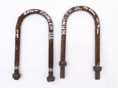 Ford ranger iii mazda bt-50 06-11 скоба ресора задня kpl 2 szt m14x90x200 фото №1