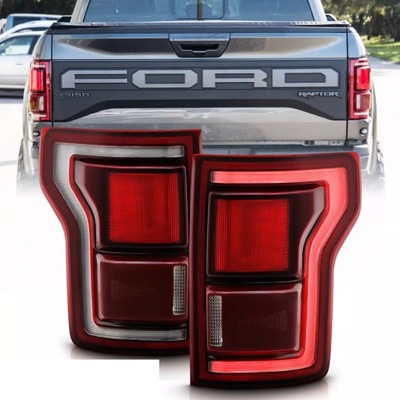 Лампы фары led набор задние ford f-150 17-20 фото №1
