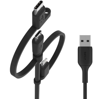 Belkin - Kabel USB-A do USB-C, Lightning, Micro 1m