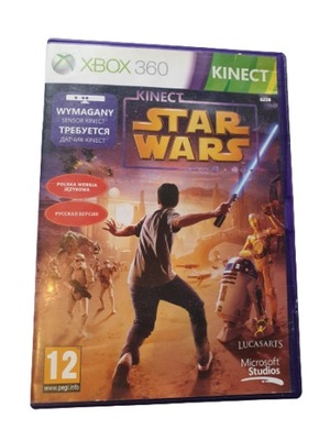 XBOX 360 KINECT STAR WARS GRA PO POLSKU GWIEZDNE WOJNY PL X360