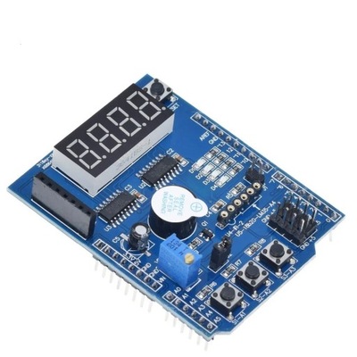 Moduł edukacyjny/test zgodny z Arduino IDE, format UNO R3-compatible