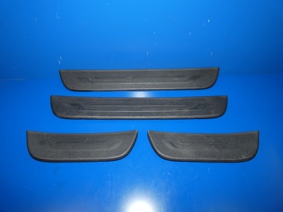 Kia ceed ii 12- накладки порогові молдинг внутрішня фото №1