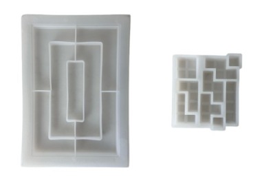 Forma silikonowa do żywic Klocki ZESTAW FORMY