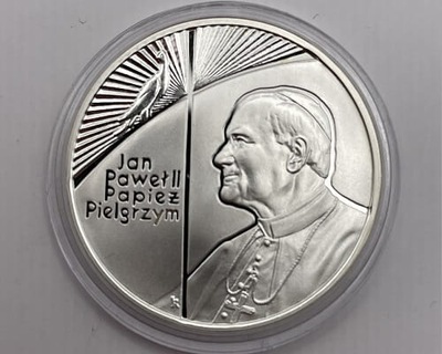 10 zł Jan Paweł II Papież Pielgrzym 1999 r.