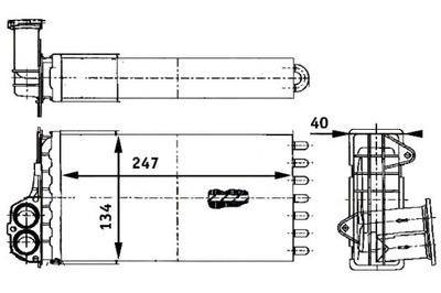 Отопитель [hella] фото №1