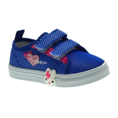 Buty dziecięce dla dziewczynki Axim 20321 rzep 22