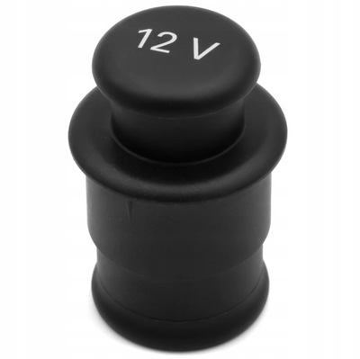 Заглушка решітка радіатора роз'єм прикурювача vw audi 12v octavia polo transporter фото №1