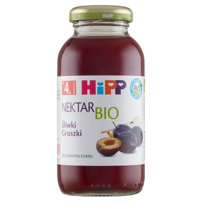 HIPP Nektar śliwkowy BIO 200 ml