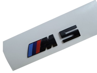 EMBLEMA M-POWER 5 NEGRO LUSTRE PARA BMW  