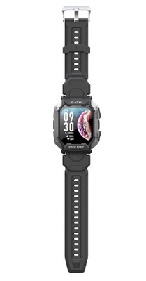 Smartwatch SATM WATER RESIST CZARNY 52A139