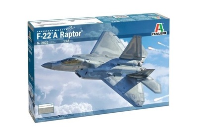 ITALERI LOCKHEED MARTIN F-22A RAPTOR 2822 SKALA 1:48