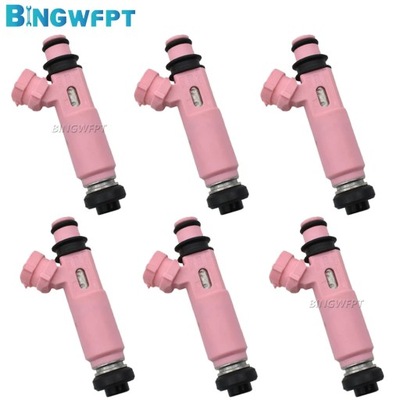 6PCS 195500-4140 MR507376 FUEL INJECTOR 1955004140 FOR MITSUBISHI PA~40313