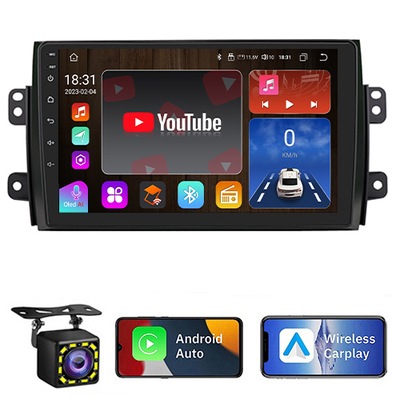 FIAT SEDICI 2005-2014 RADIO GPS ANDROID BT 4/32GB  