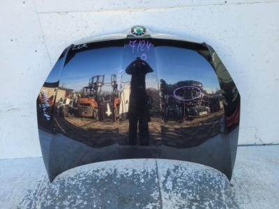 Skoda fabia 2 ii lift капот перед передняя фото №1