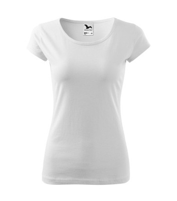 Koszulka damska t-shirt MALFINI PURE biała 3XL