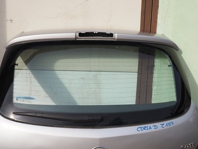 Opel corsa d моторчик двірники задня задній кришки фото №1