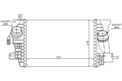 ИНТЕРКУЛЕР OPEL NISSENS