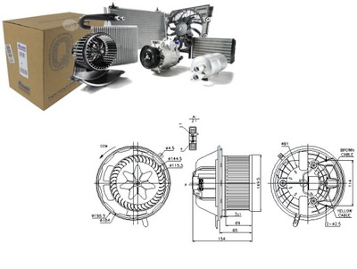 NISSENS VENTILADOR SOPLADOR BMW 1 118 I (E81)  